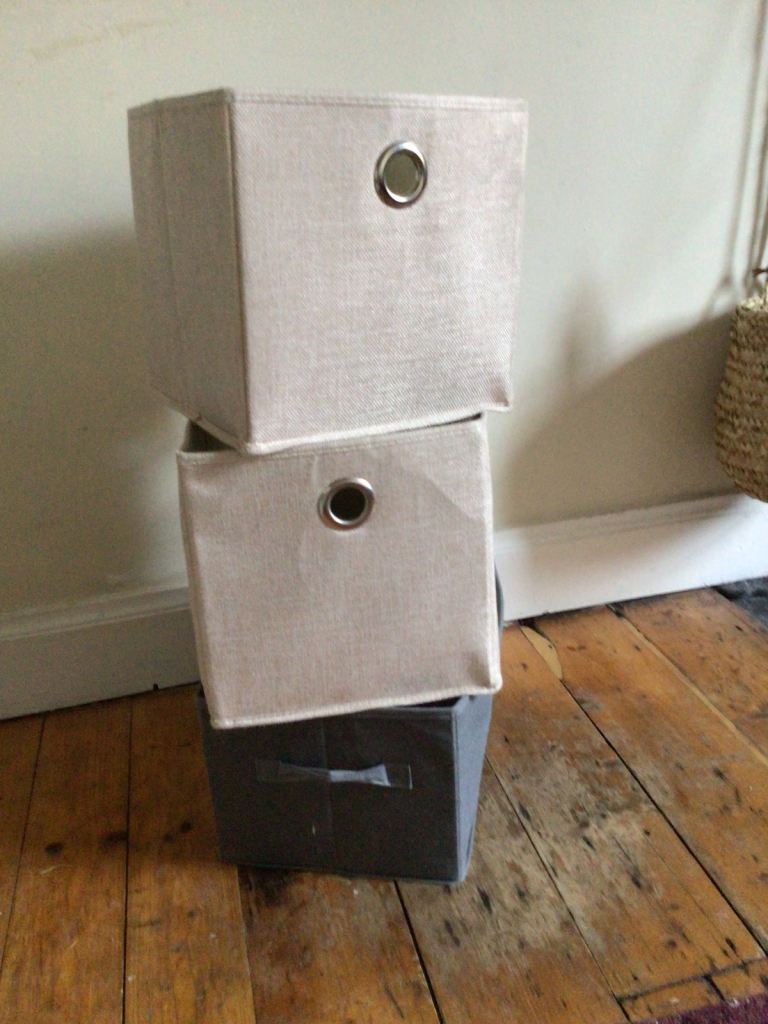 foldable storage boxes