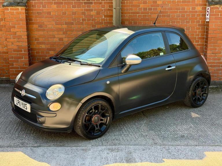 FIAT 500 0.9 TwinAir Matt Black Dualogic Euro 5 (s/s) 3dr 2011