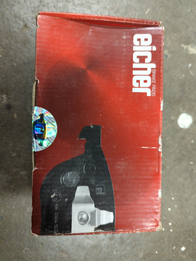 Eicher front brake pads 101 59 0289.  Ford Focus-Max05/03 Mazda3 07.03 Volvo S40,Volvo S40,V50 10.03