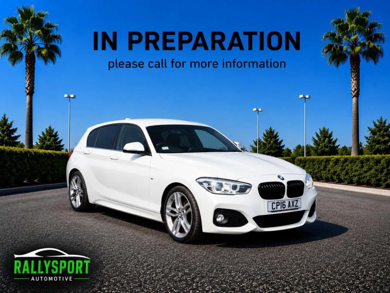 2016 BMW 1 Series 125d M Sport 5dr Step Auto HATCHBACK DIESEL Automatic