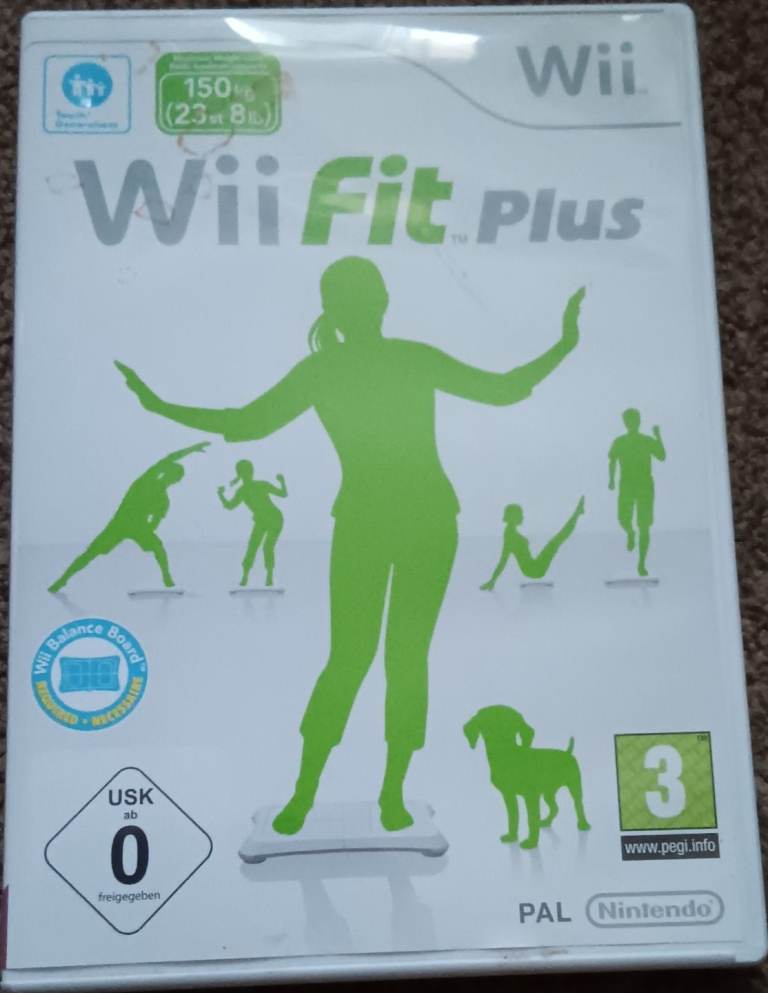 Wii fit plus and wii fit board 
