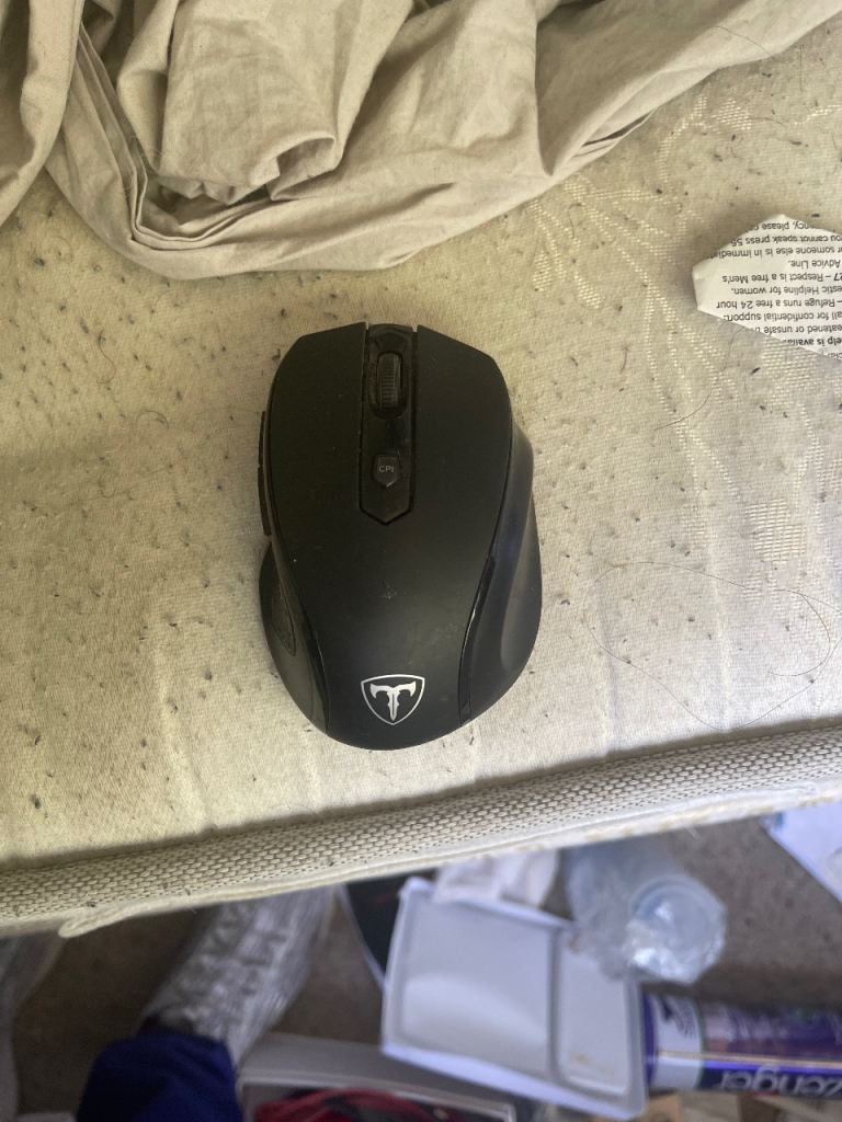 Wireless Gaming Mouse – Black, Good Condition