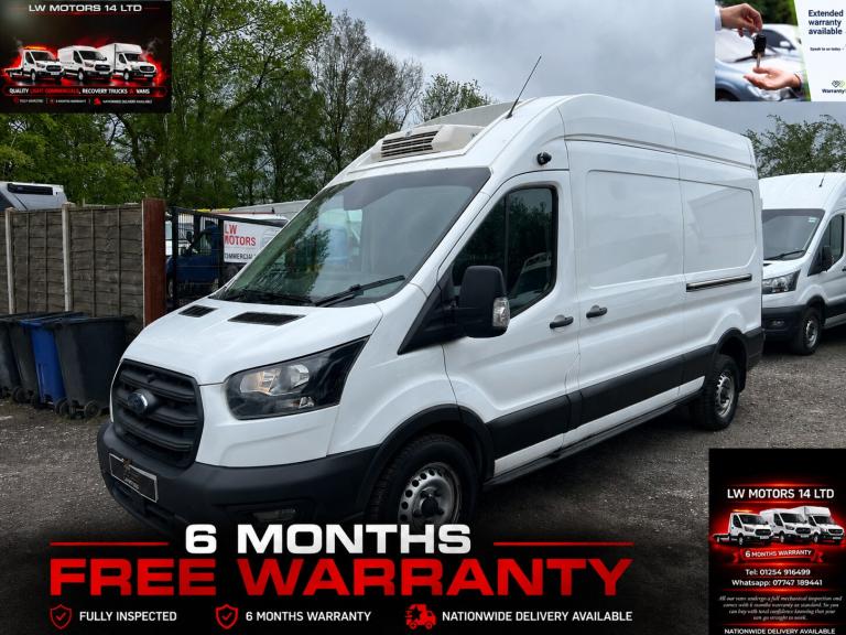 FORD TRANSIT 2.0 ECOBLUE L3H3 LEADER LWB HIGH ROOF FRIDGE 2021 71 REG