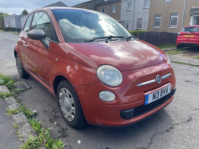 Fiat, 500, Hatchback, 2009, Manual, 1242 (cc), 3 doors