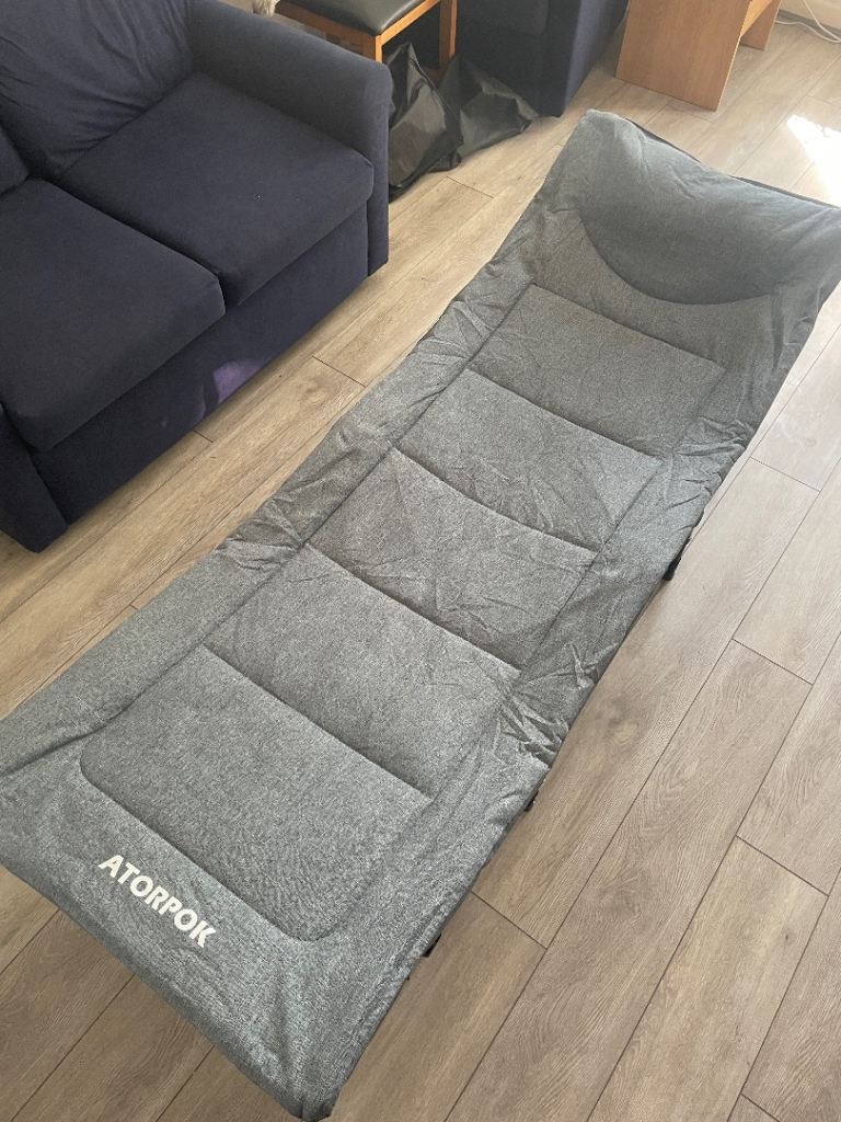Foldable Atorpok single camp bed 