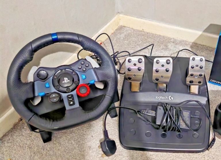 Logitech Pro Racing Wheel,Pedal Sony PlayStation 5/ 4 Black