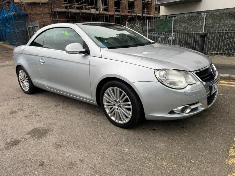 ULEZ MO FREE!! 2007 VOLKSWAGEN EOS 2.0 PETROL ENGINE MANUAL CONVERTIBLE