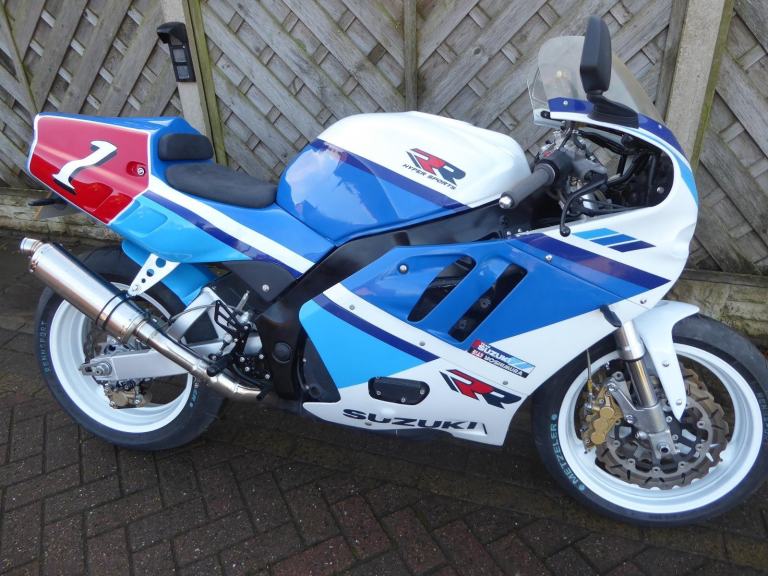 SUZUKI RF900 M REG GSXR BODY WORK FORKS SINGLE SEAT ALL FRESH PAINT GOOD PROJECT