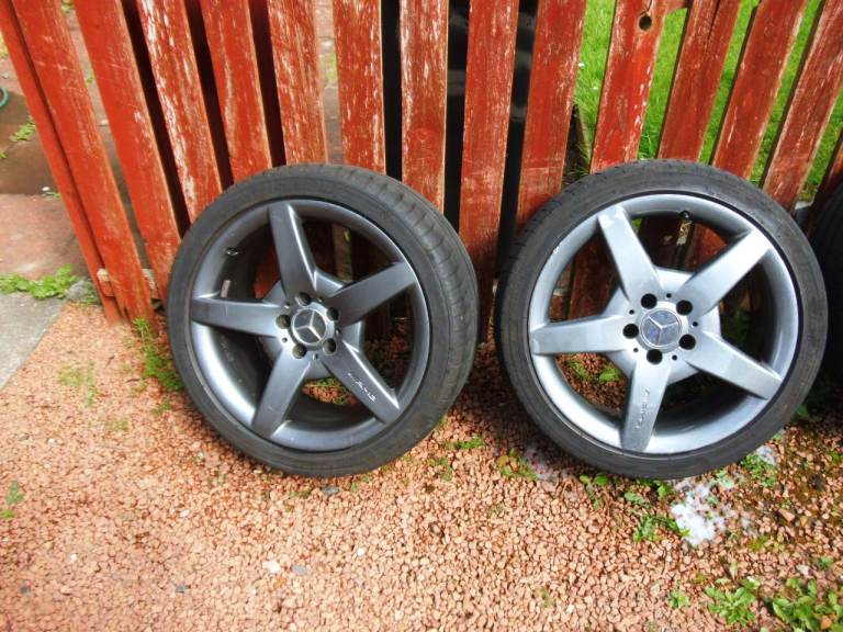Mercedes AMG 18 inch Alloys x 4 alloys