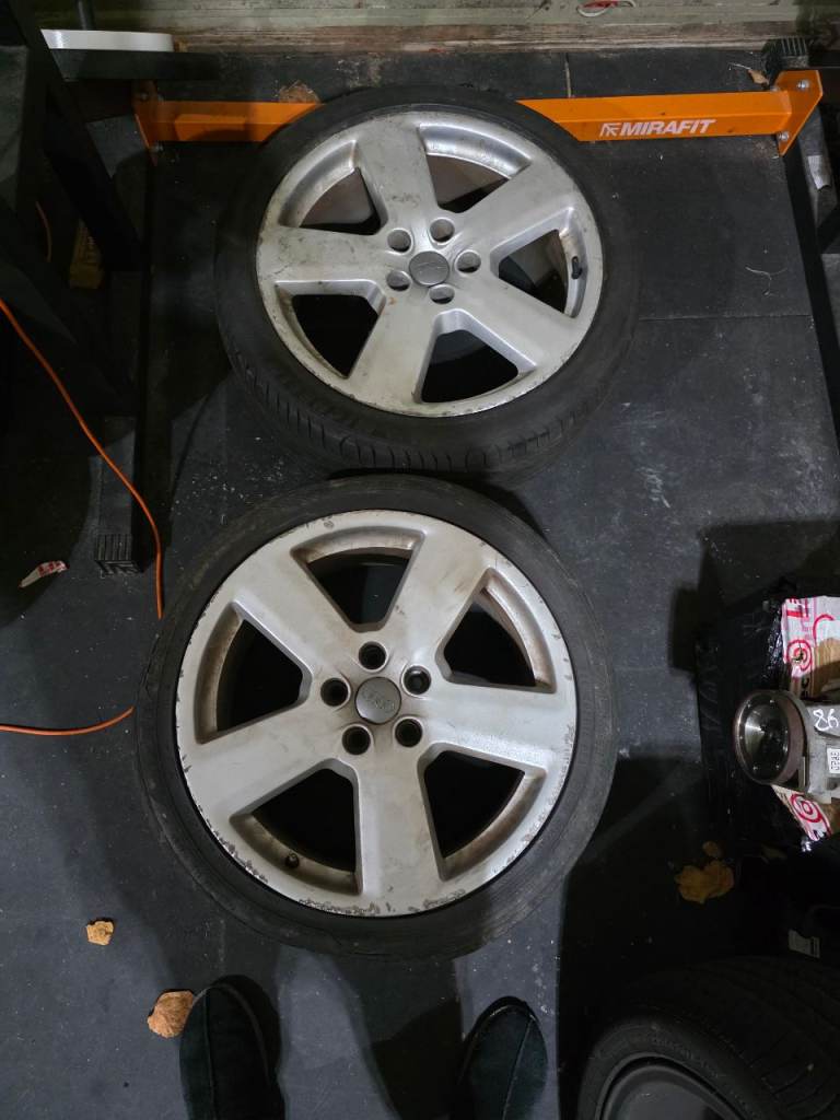 18 inch Audi A4 ronal alloy wheels 