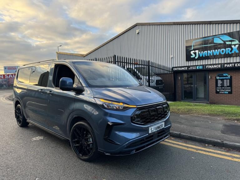 2024 Ford Transit Custom 2.0 EcoBlue 136ps H1 Double Cab Van Limited PANEL VAN DIESEL Manual