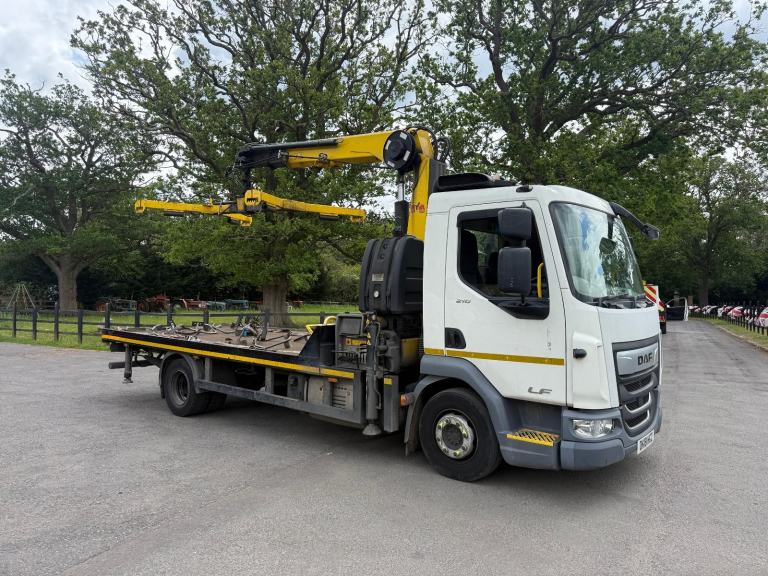 DAF LF 210, STREET LIFTER, HYVA CRANE