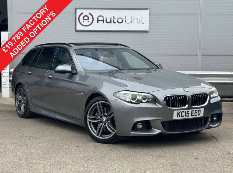 BMW 5 SERIES 535I M SPORT TOURING PETROL AUTO £19,789 FACTORY ADDED