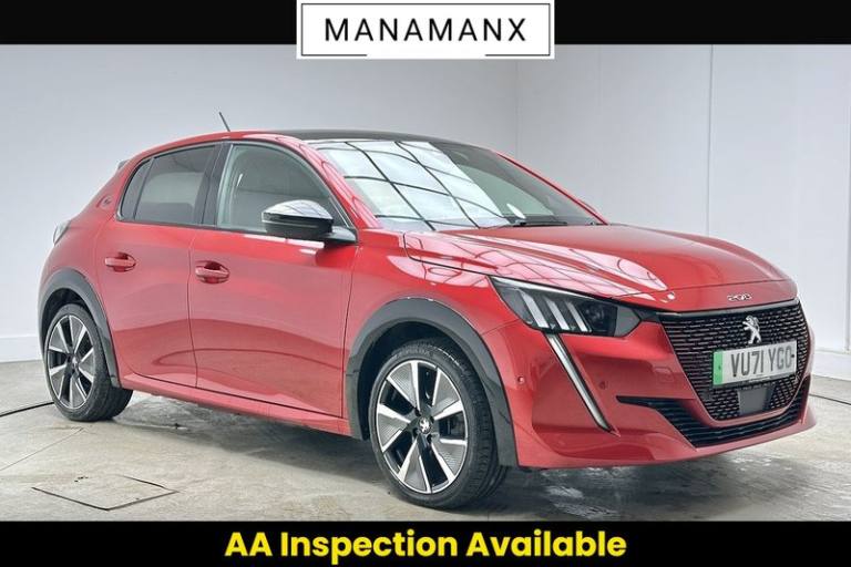 2021 Peugeot E-208 GT Premium Hatchback Electric Automatic