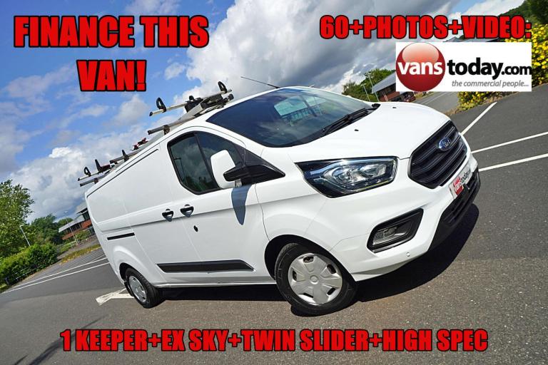 2019 Ford Transit Custom 2.0 Transit Custom 300 Trend + LWB + Twin Slider + Air Con Panel Van Die...