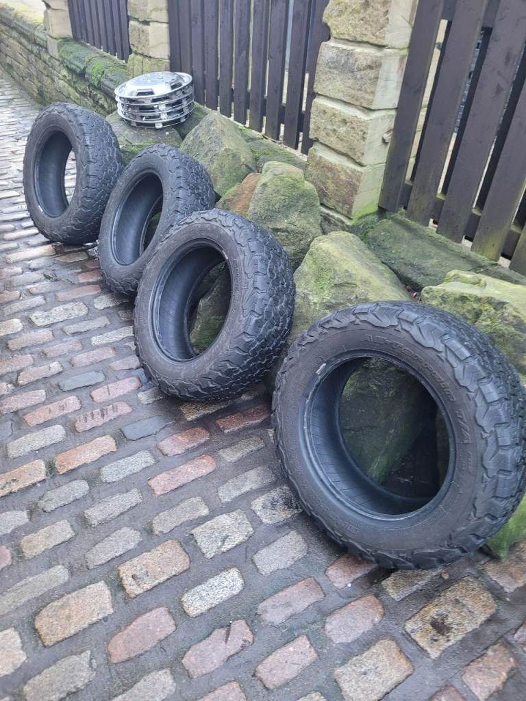 4x 16inch swamper type tyres 2 are good 2 halfworn size 215 65 16