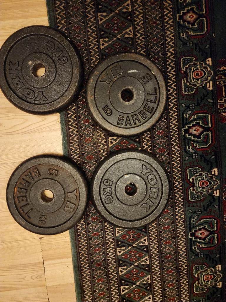 Cast iron weights plates 