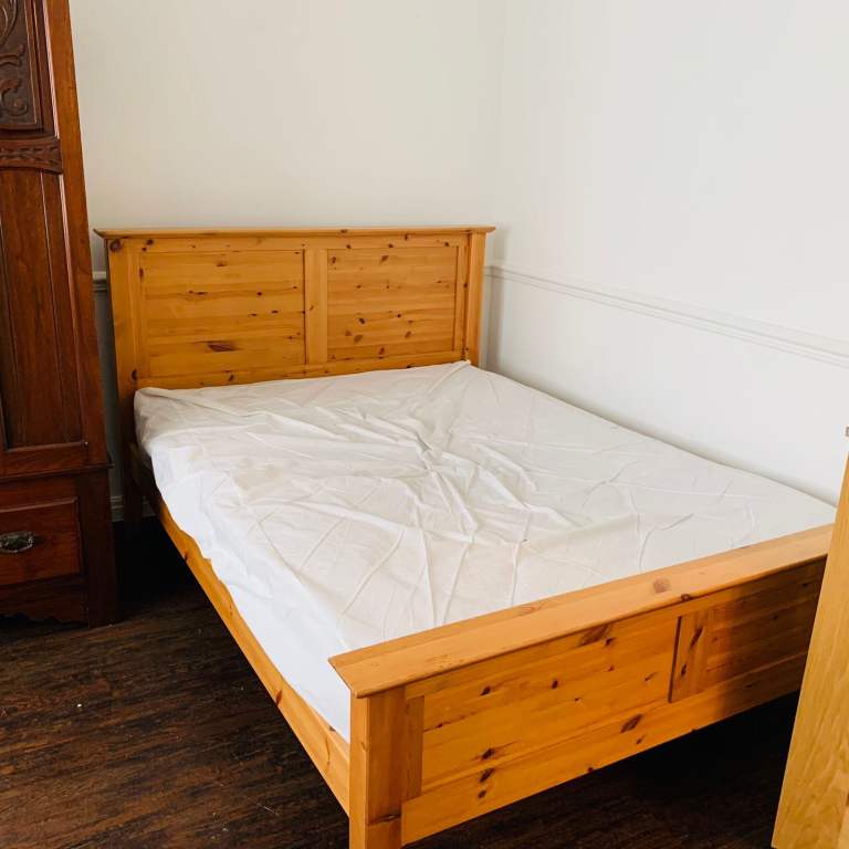 image for Double bed with mattress 