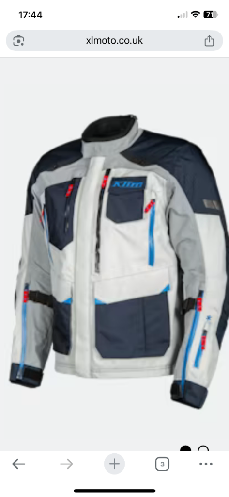 Klim gore-tex motorcycle jacket 