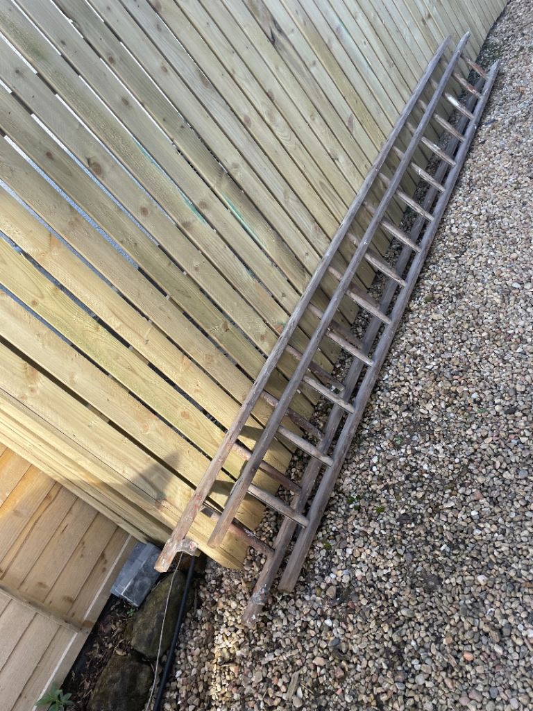 Ladders approx 3 - 6 m in height