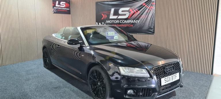 2011 Audi A5 2.0 TDI S Line 2dr [Start Stop] CONVERTIBLE Diesel Manual