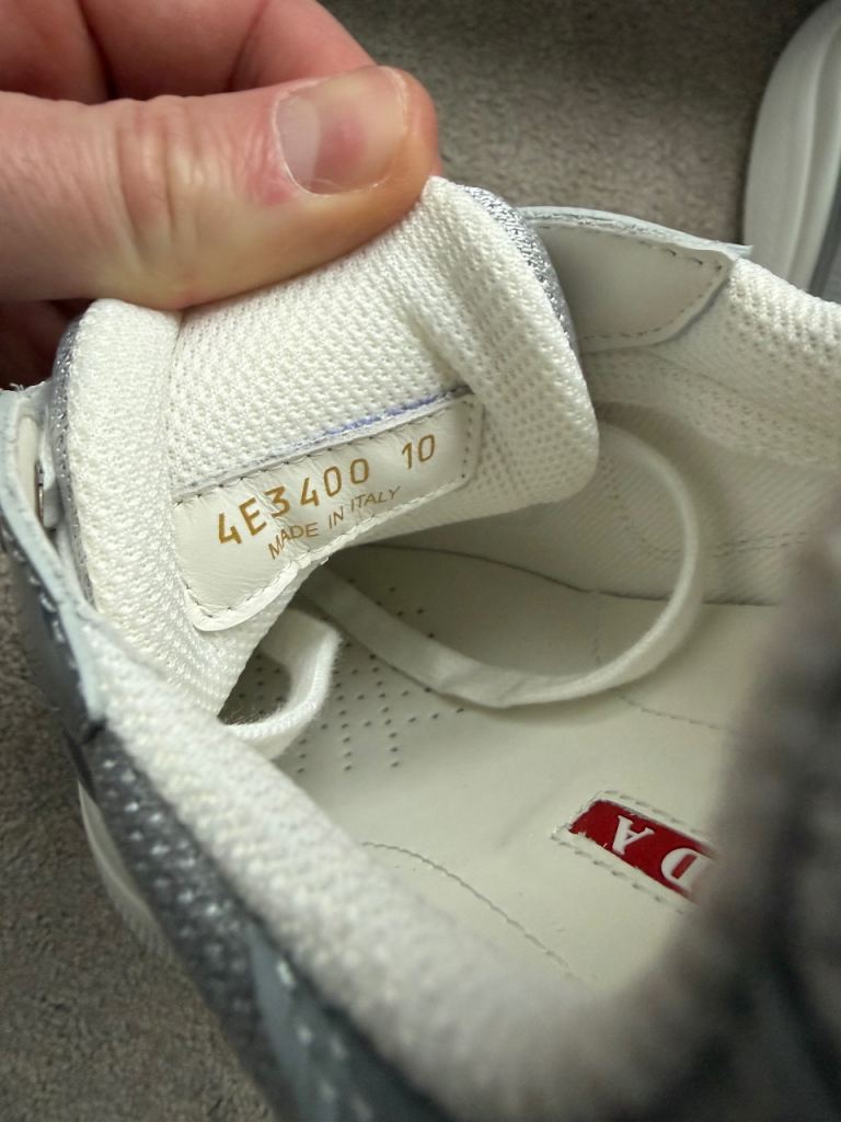 Prada America cup Men’s trainers grey eu44 uk 9/10