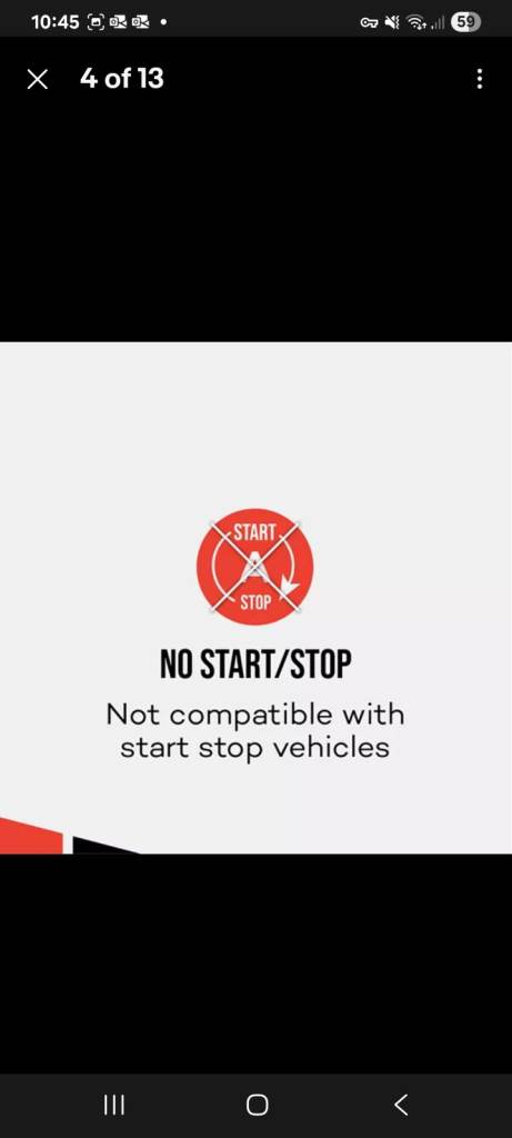 Car Battery 12v 45Ah New Boxed Unused 