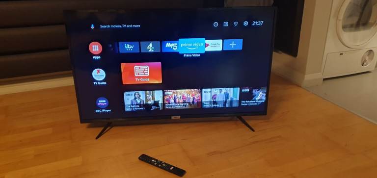 TCL 43 INCH UHD HDR 4K ANDROID SMART TV + REMOTE FREE LOCAL DELIVERY £100 inc DELIVERY