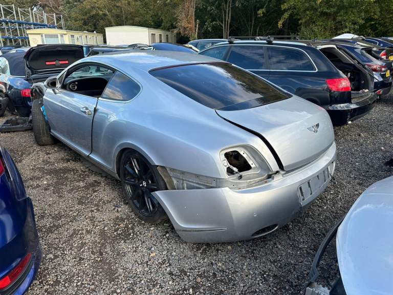 2004 BENTLEY CONTINENTAL GT SILVER BREAKING SPARES PARTS