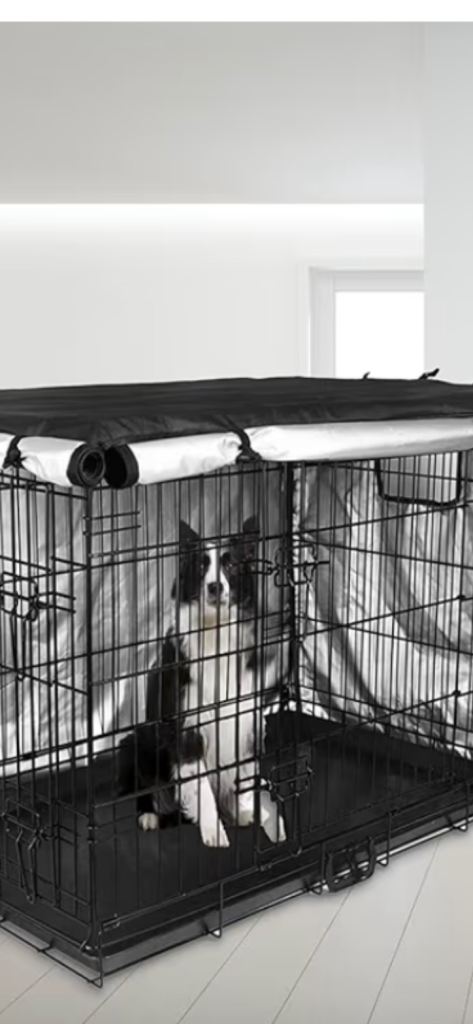 Dog / puppy crate cover