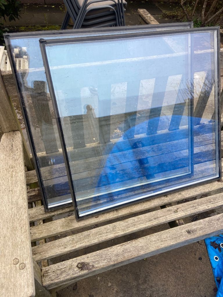 Double glazed units. 2 @ 600 x 570 x24mm
