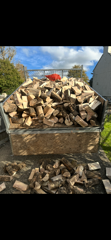 Seasoned hardwood logs for sale