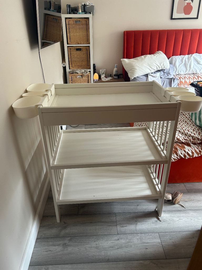 Baby changing table and storage