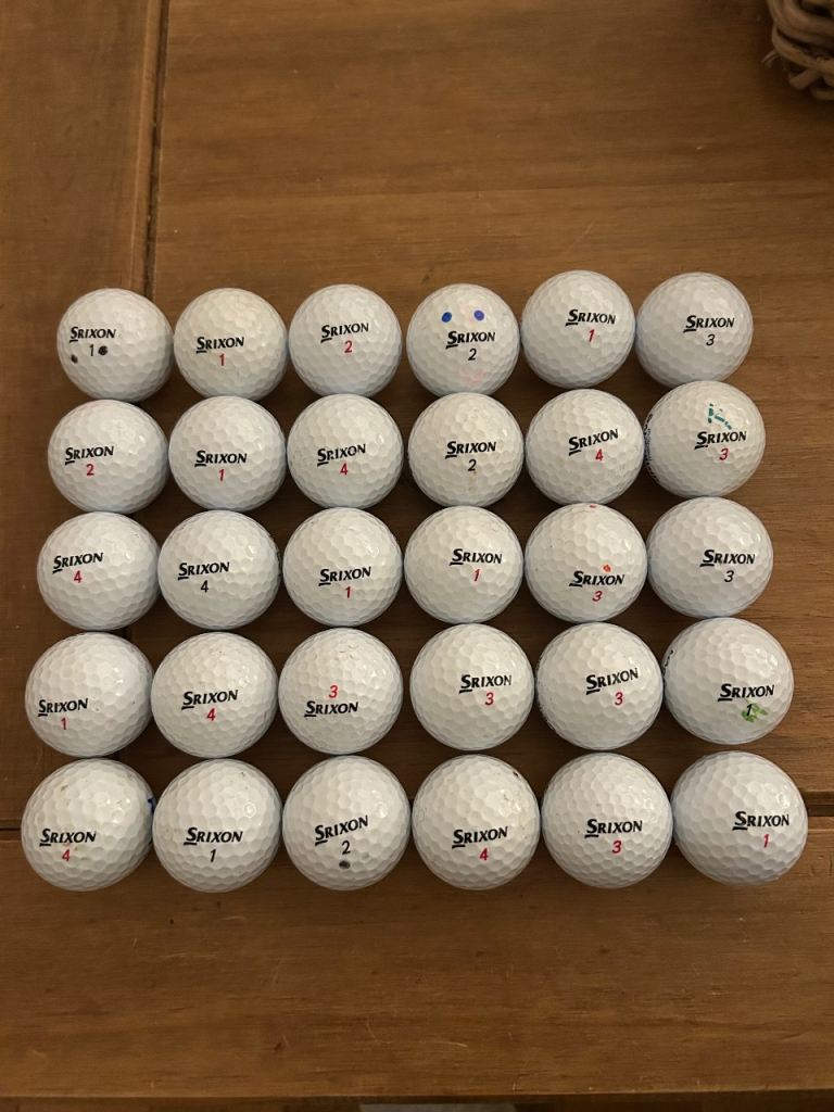 30 A grade Srixon golf balls £20 only 