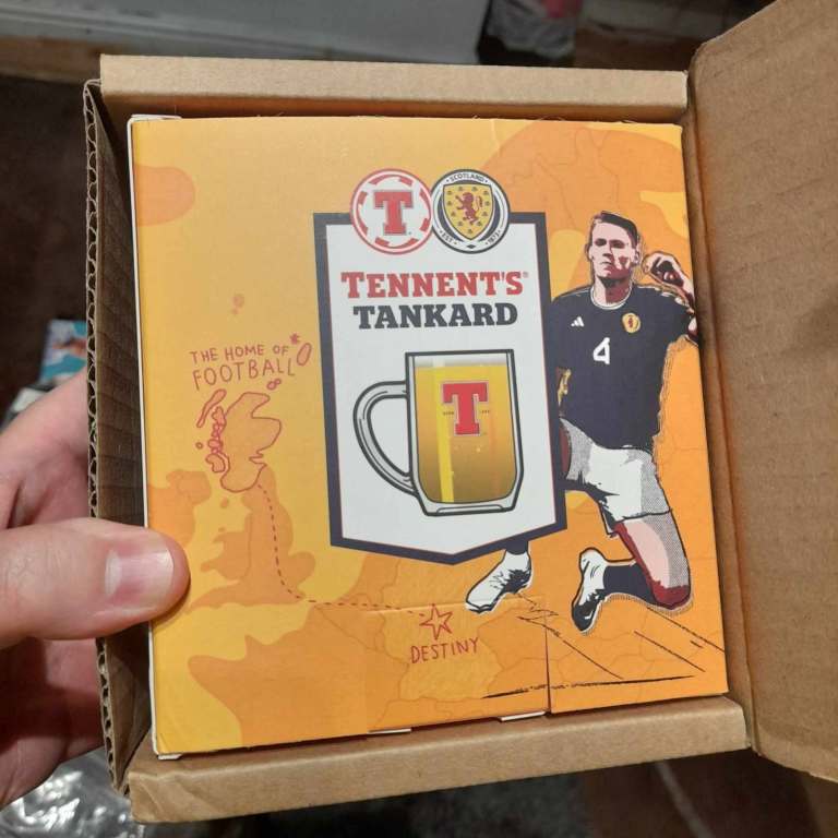 NEW Tennent's Tankard [Scotland Football Team]