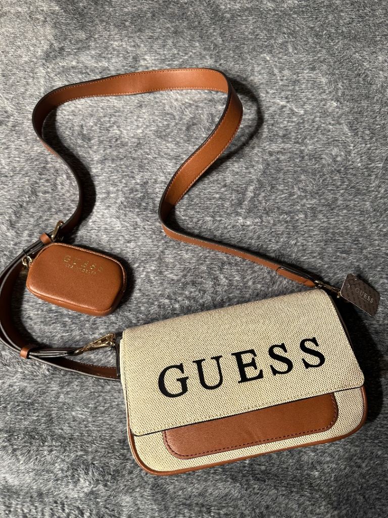 Guess leather bag women