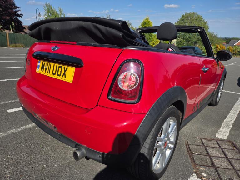 2011 MINI Convertible 1.6 One 2dr CONVERTIBLE Petrol Manual
