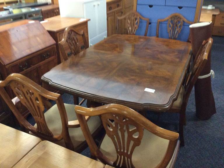 Solid Wood Dining Table and Chairs Set #65744 reduced to £150