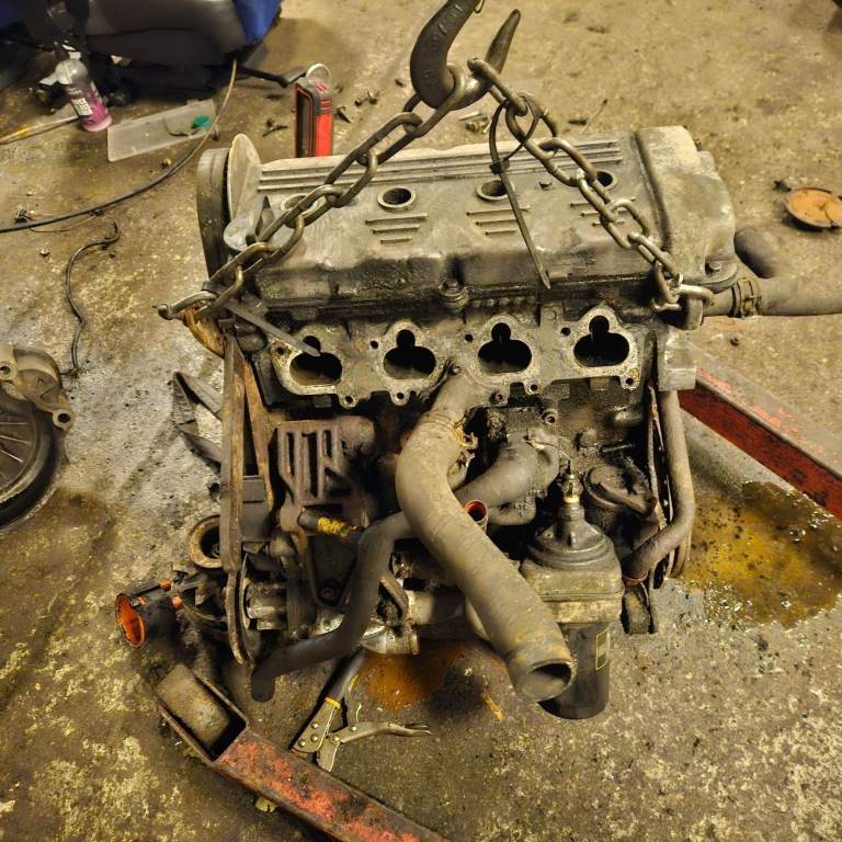 VW GOLF MK2 1.8 16V DX/PB/EV COMPLETE ENGINE 