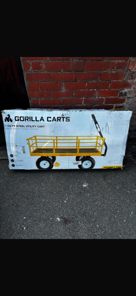 Gorilla utility cart heavy duty 