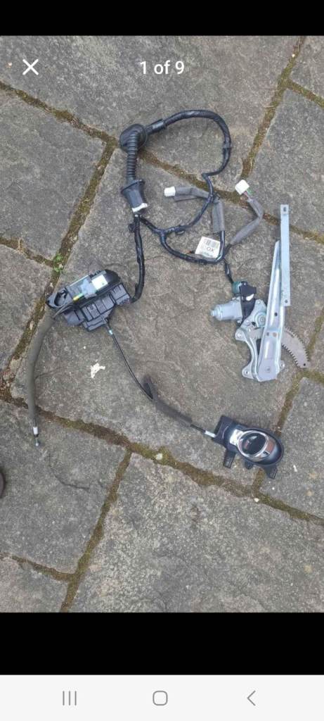 Nissan Juke F15 N/S rear door lock catch actuator and motor