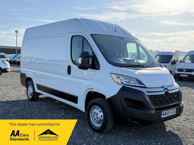 2020 Citroen Relay 2.2 BlueHDi H2 Van 140ps X PANEL VAN DIESEL Manual