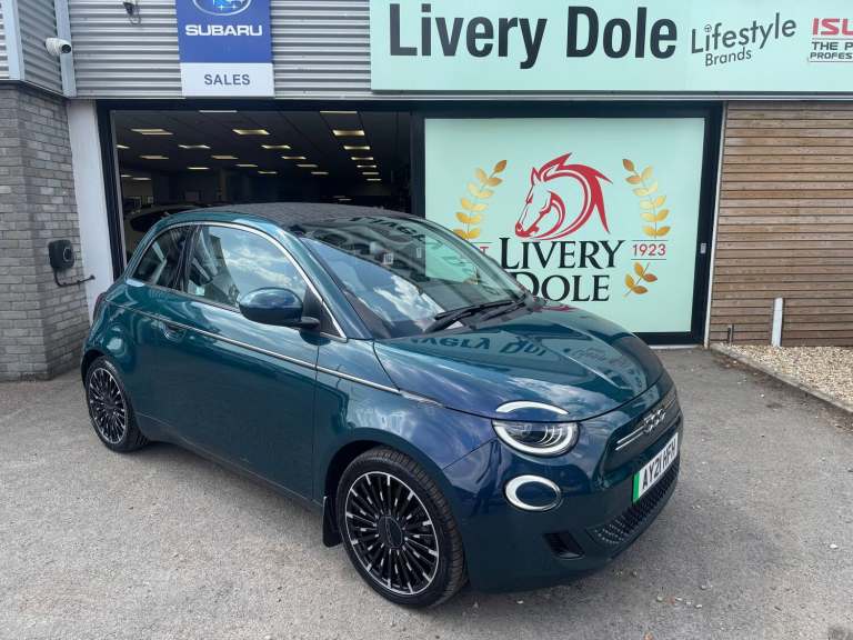 2021 Fiat 500e C 42kWh La Prima Convertible 2dr Electric Auto (118 ps) Convertible Electric Autom...