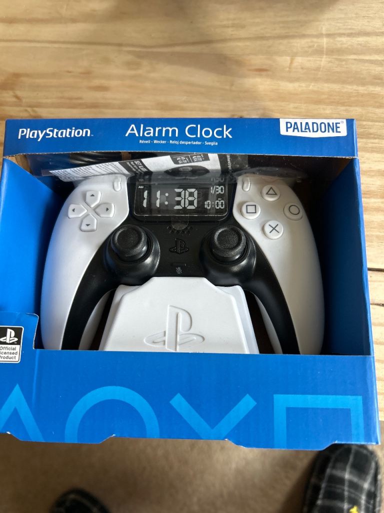 PlayStation alarm clock 