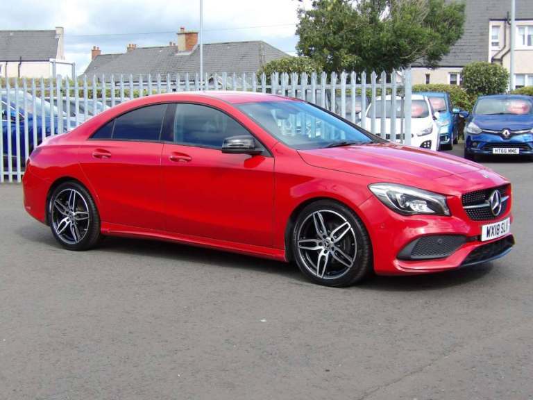 2018 Mercedes-Benz CLA 1.6 CLA 180 AMG Line Auto 4dr Coupe Petrol Automatic