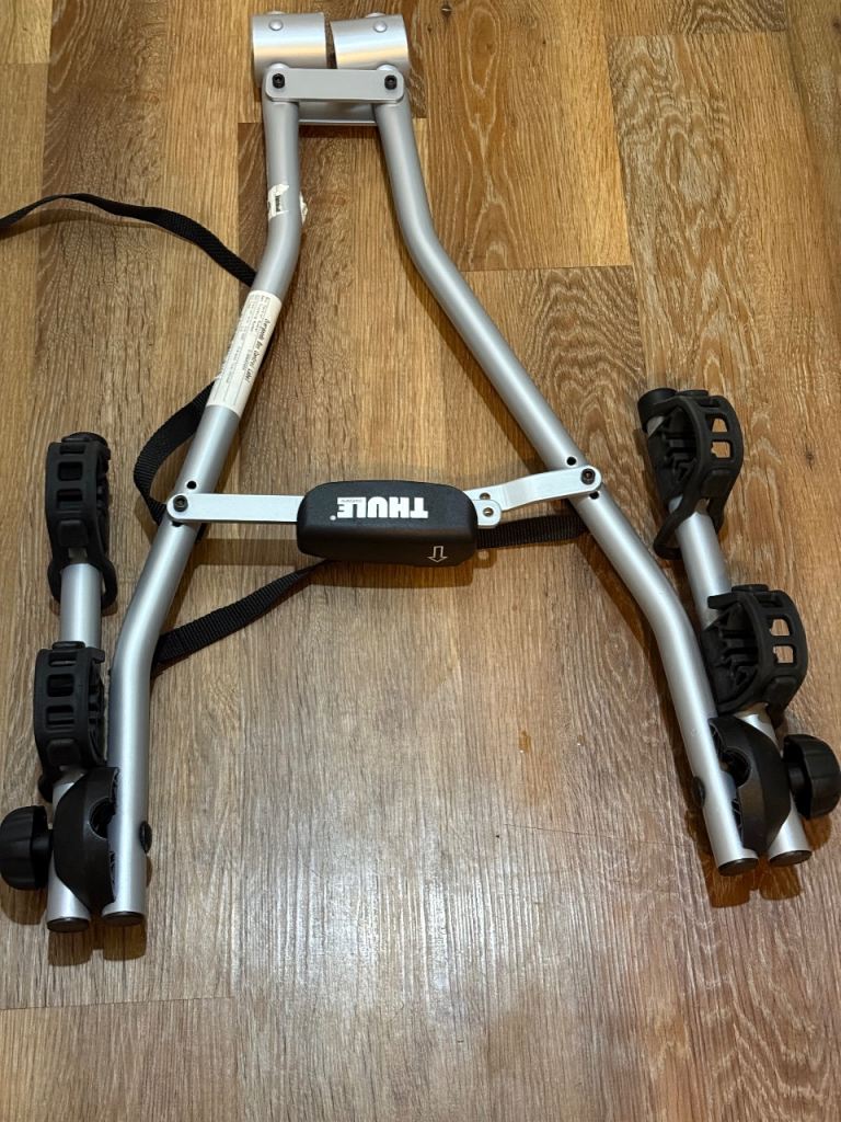 Thule Xpress 970 Towbar Carrier for Two Bikes - Silver