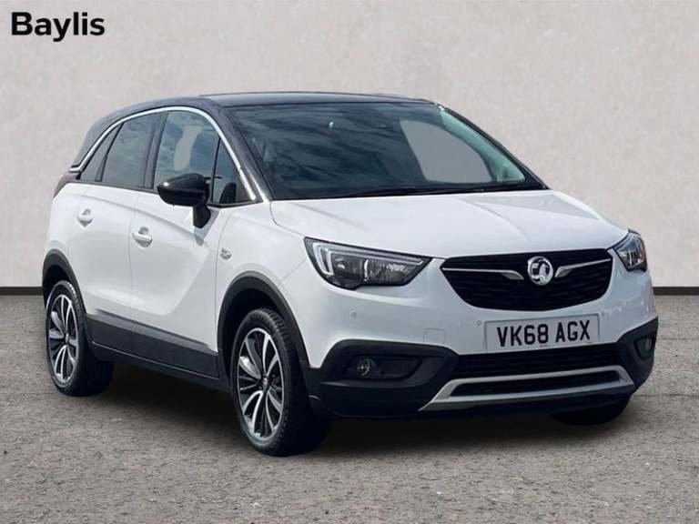 2018 Vauxhall Crossland X 1.2T [110] Elite Nav 5dr [Start Stop] Auto Semi Automatic Hatchback Pet...