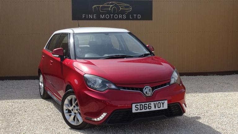 MG MG3 1.5 VTi-TECH 3Form Sport Red Manual Petrol 2016
