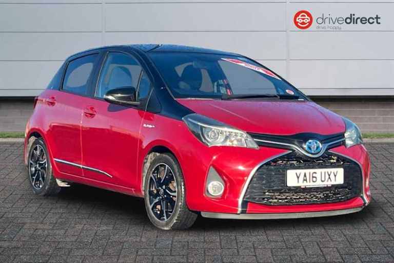 2016 Toyota Yaris 1.5 Hybrid Design 5dr CVT HATCHBACK PETROL/ELECTRIC Automatic