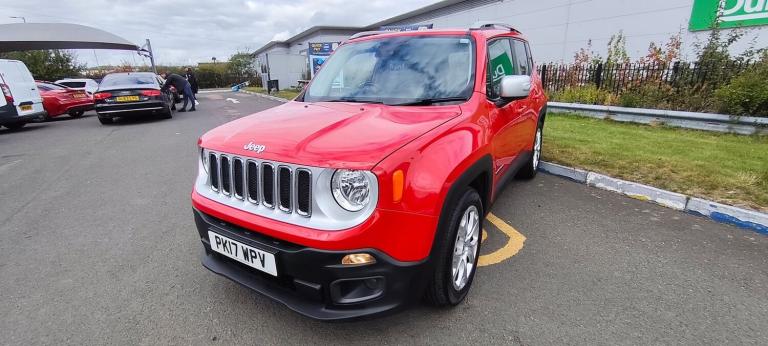 2017 Jeep Renegade 1.4L Limited SUV 5dr Petrol Manual Euro 6 (138 bhp) SUV Petrol Manual